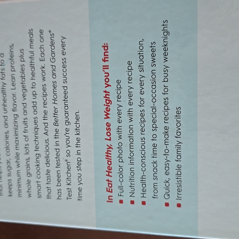 Better Homes and Gardens Eat Healthy Cookbook - Picture 4 of 6